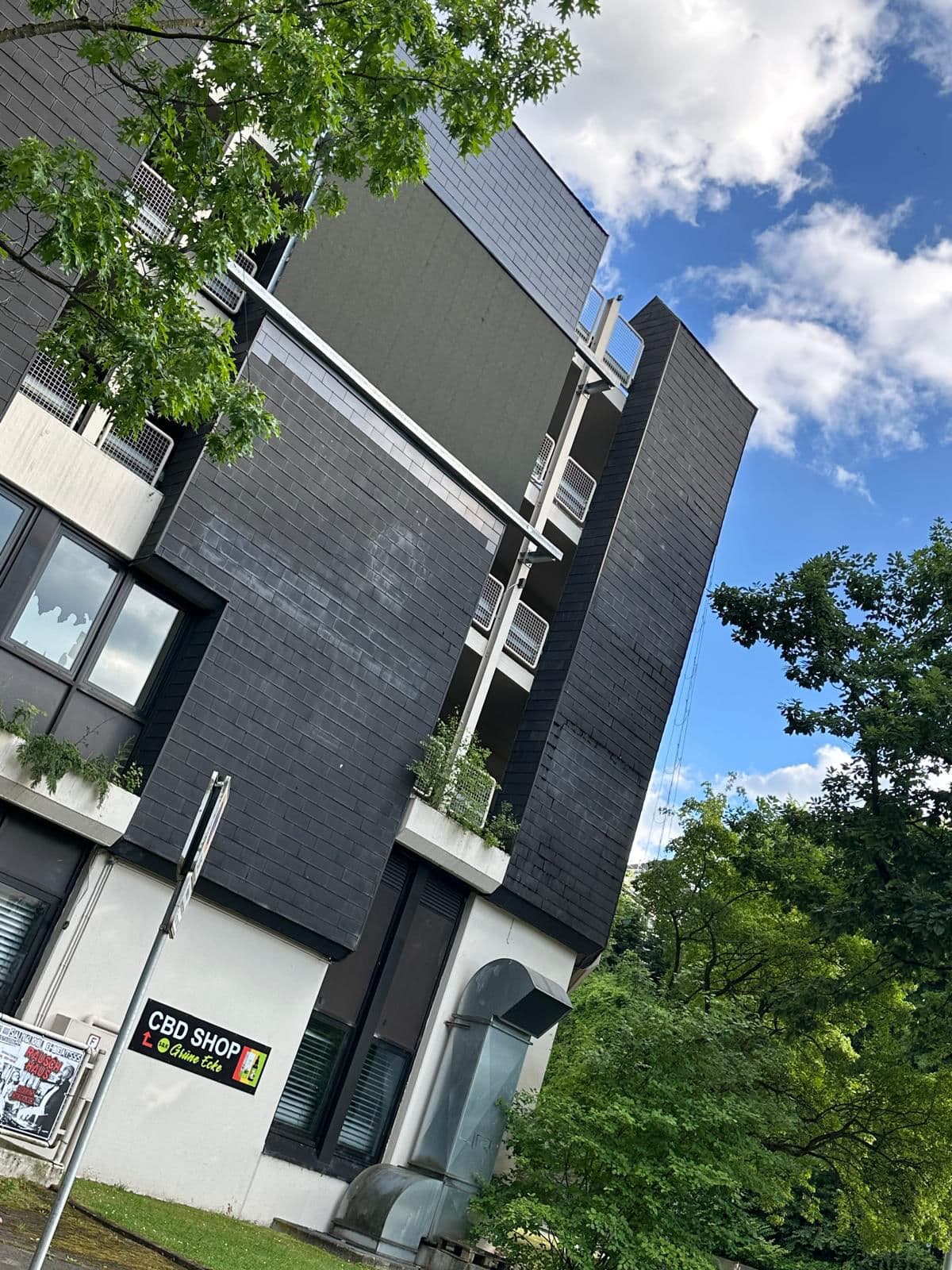 Multilight Videowall am Parkhaus im Stadtzentrum