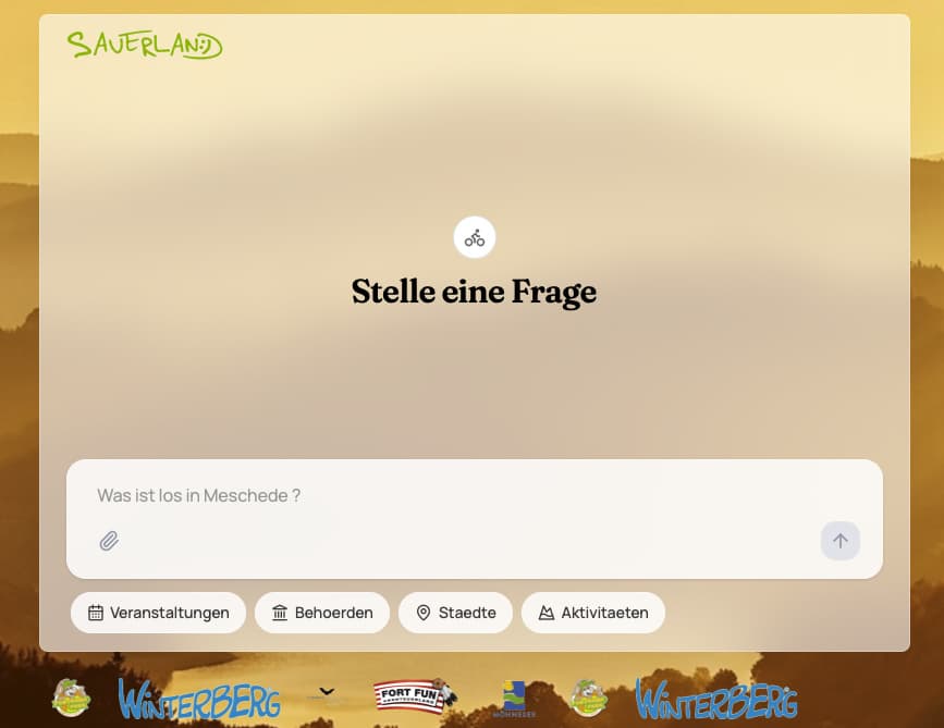 Sauerland AI — Regionaler RAG-Chat mit eigener Wissensbasis