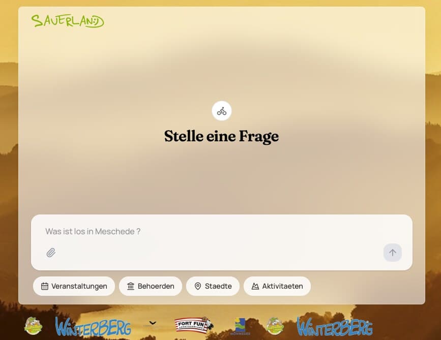 Sauerland AI — Regionaler RAG-Chat mit eigener Wissensbasis